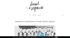 Desktop Screenshot of danielezquerro.com